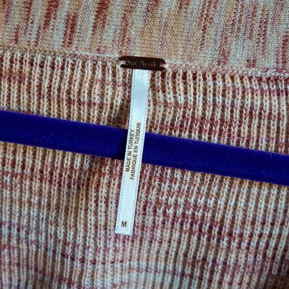 Free People 100% Cotton Mercury Space-Dye Sweater Size M - Picture 5 of 11